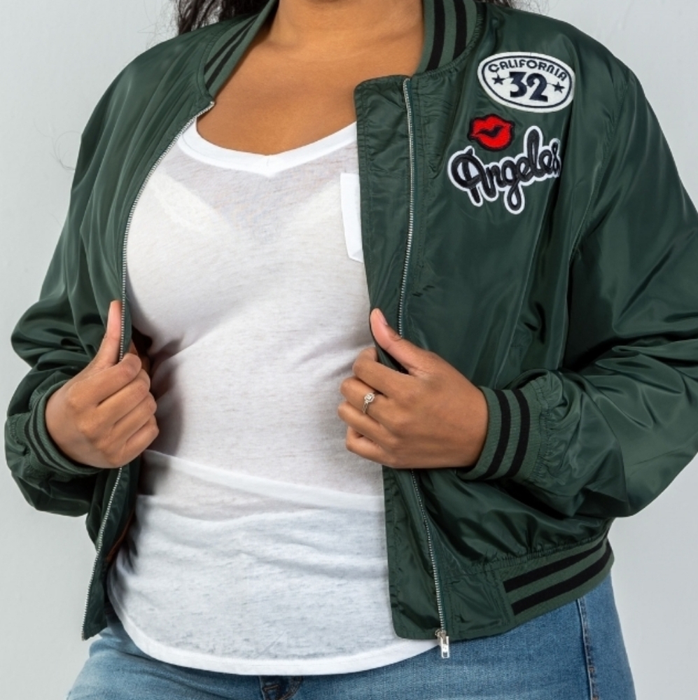 Green cali jacket